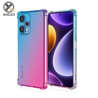 XIAOMI Xicci 適用於小米 POCO F5 5G/POCO F5 Pro 5G 漸變色手機殼保護套軟 TPU