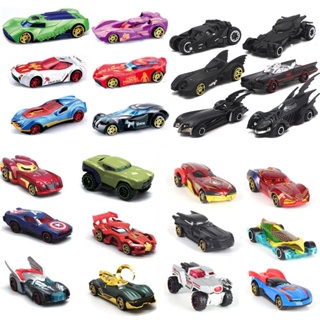 兒童汽車玩具套裝 6pcs復仇者聯盟賽車模型