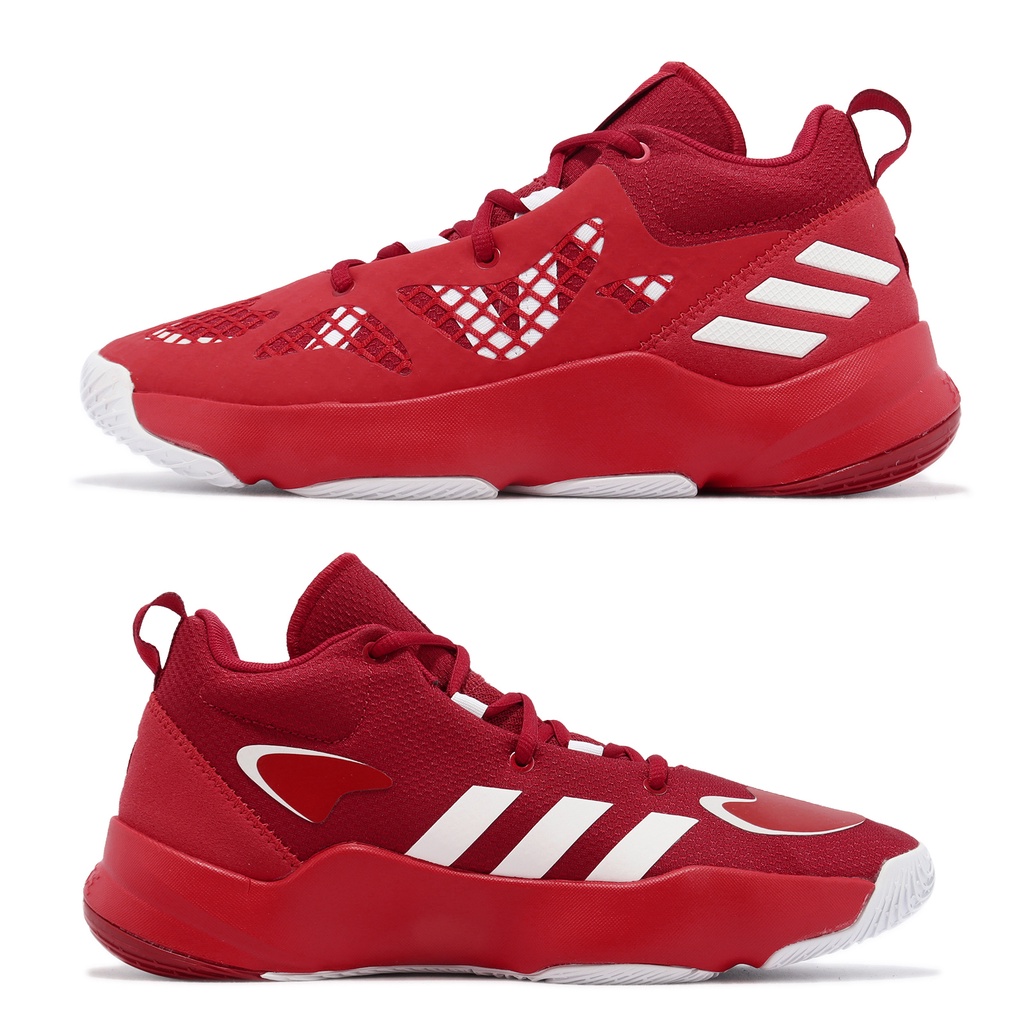 adidas 籃球鞋 Pro N3XT 2021 紅 白 愛迪達 男鞋 Bounce 【ACS】 G58890