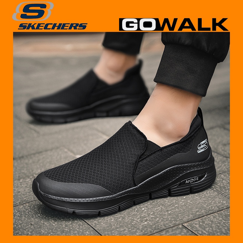 Go WALK 3 男士休閒運動步行鞋透氣舒適運動鞋易穿*Skechers_Sport Shoes