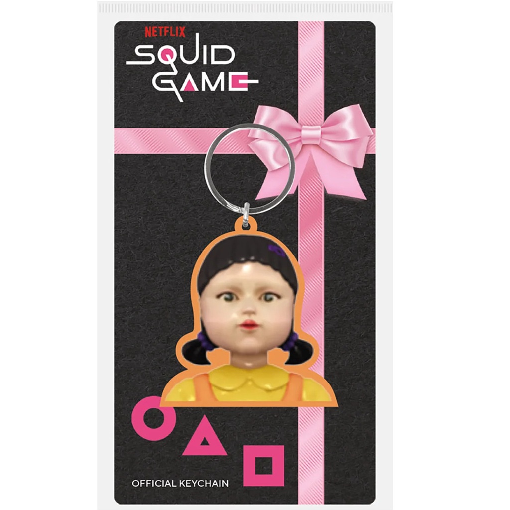 【魷魚遊戲】123木頭人娃娃鑰匙圈/Squid Game