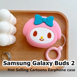 SAMSUNG [Case Home] 適用於三星 Galaxy Buds 2 Case 卡通圖案適用於三星 Galax