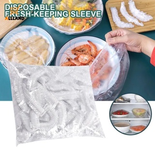 10/50 件一次性透明塑料食品罩/廚房冰箱防串保鮮膜