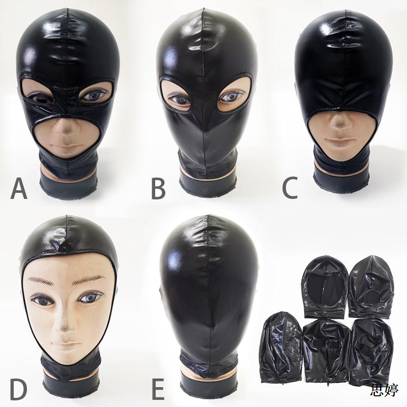 【思婷情趣用品商城】露嘴眼塗膠頭套面罩情趣面具變裝面具舞臺表演面具SM 頭套  面罩 面具 格雷 性虐待 BDSM