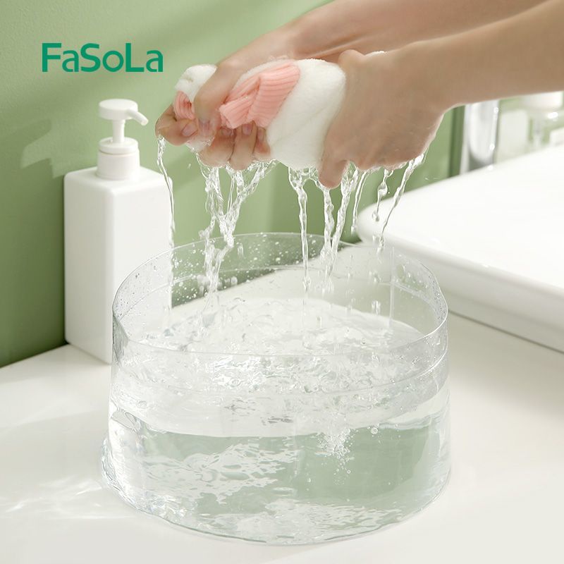 日式FaSoLa便攜式可摺疊水盆旅行戶外出差洗臉盆洗漱洗衣盆大號儲水桶