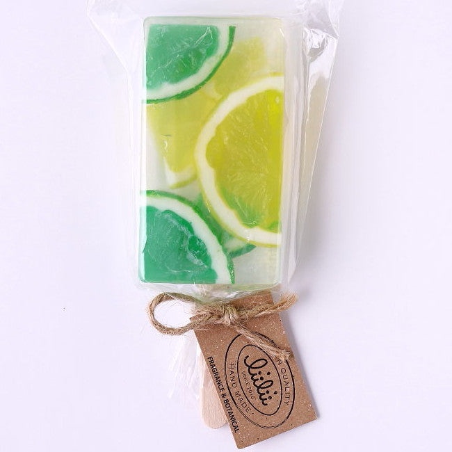 Fruit Candy Bar Soap Lemon &amp; Lime Japan Craze Shop