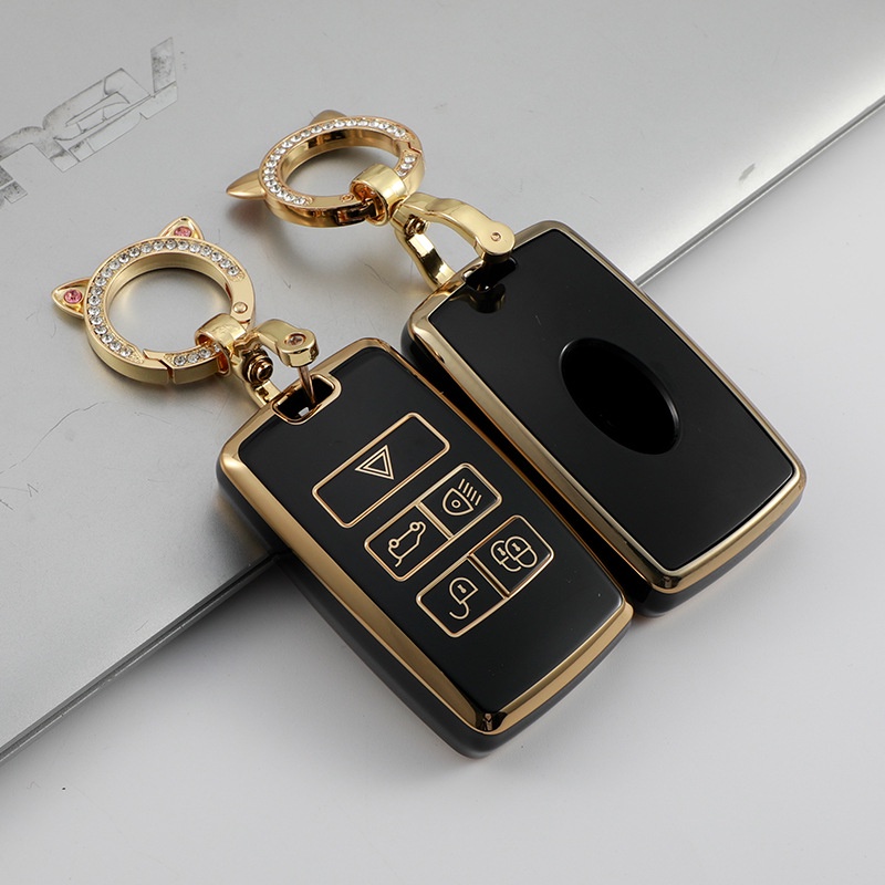 LAND ROVER Tpu 汽車鑰匙套適用於捷豹 XF XJ A8 A9 X8 XE 適用於路虎攬勝 Sport Ev