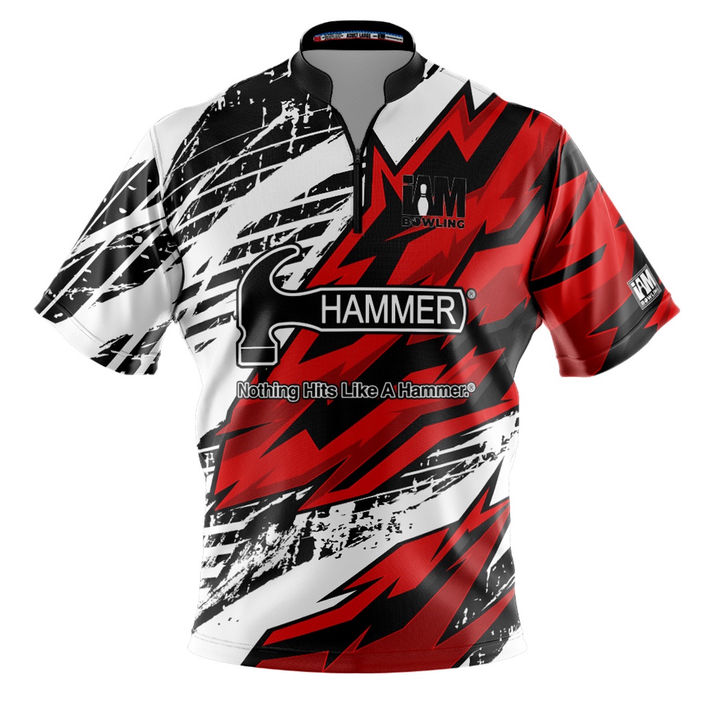 Hammer DS 保齡球衫 - 2009-HM 3D 拉鍊領保齡球衫 DIY 名稱