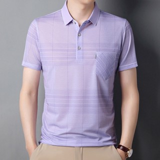 M-4XL 男生polo 休閒polo 商務polo polo衫男 時尚polo 爸爸裝 男士polo 短袖polo 襯