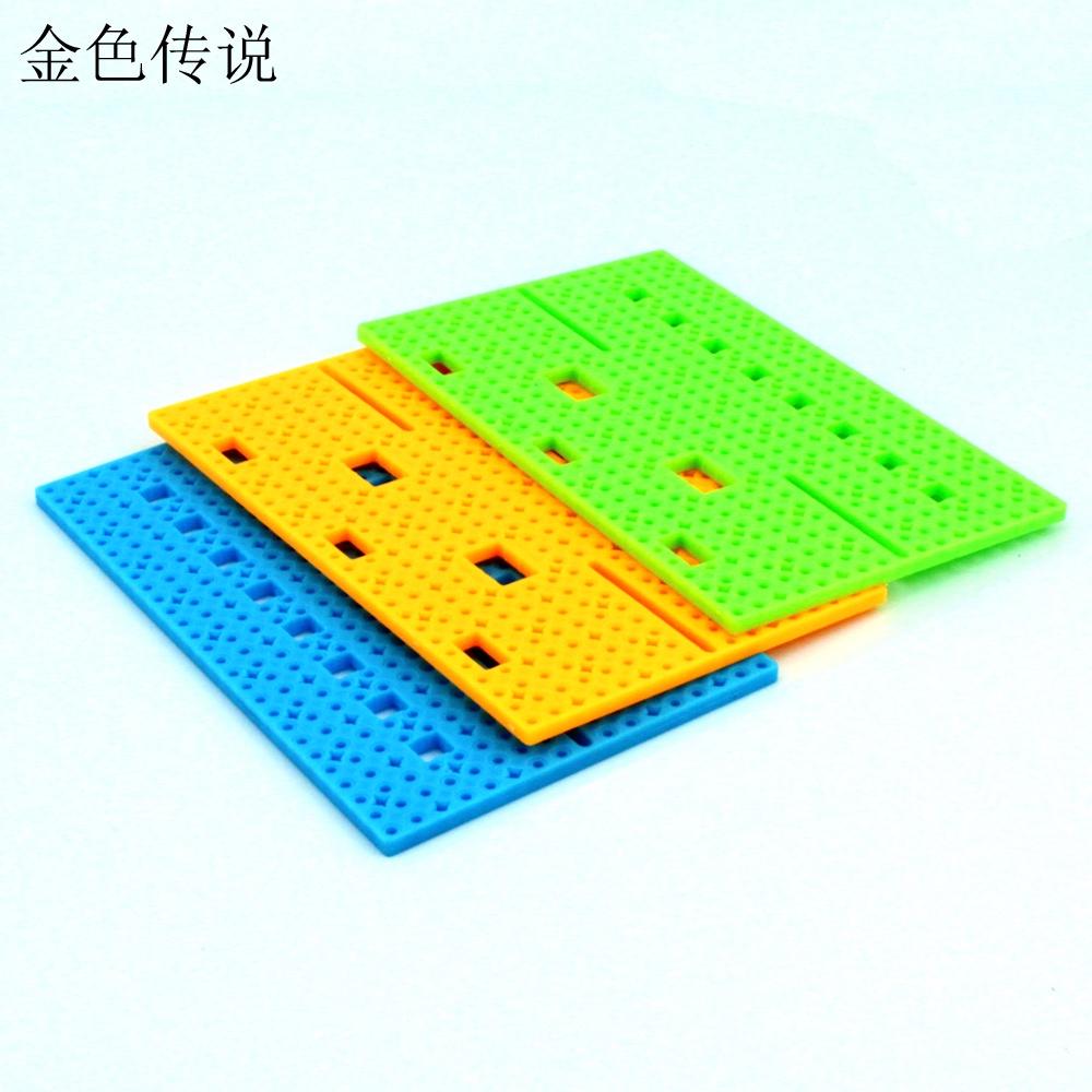 85140開關板  塑膠板 小製作材料 DIY製作板 帶孔塑膠片模型材料