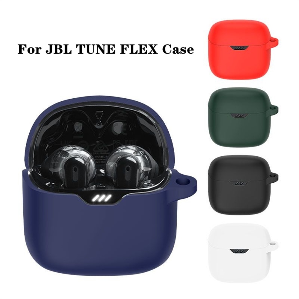 適用於 JBL TUNE FLEX 外殼純色系列適用於 JBL TUNE FLEX 外殼軟耳機外殼保護套