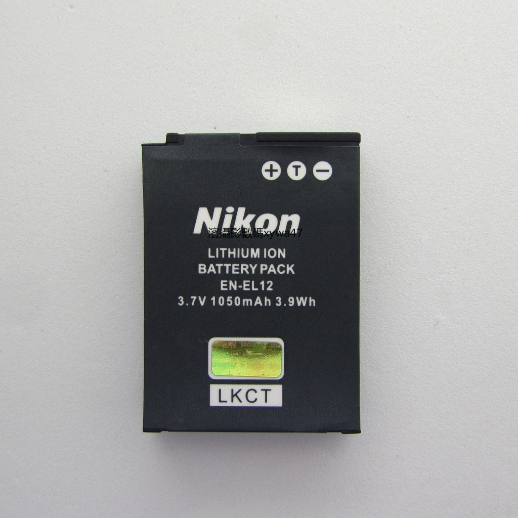 Nikon尼康OOLPIX P300 P310 P330 P340 A900 AV130相機電池EN-EL12