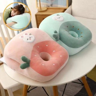 U-shaped pillow for neck protection午睡枕抱枕小學生趴趴枕辦公室午休枕頭兒童睡覺神器趴