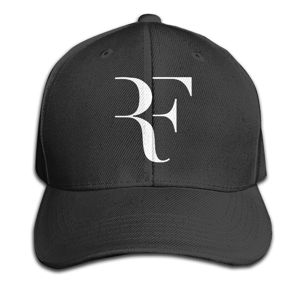 Roger Federer Rf Print 男女可調節中性高爾夫球帽水洗帽