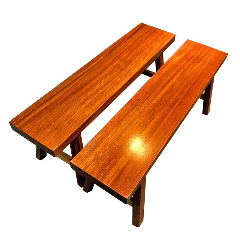 免運 長條凳 實木長板凳 大板桌奧坎巴花黃花梨椅子配套紅木長凳子換鞋凳