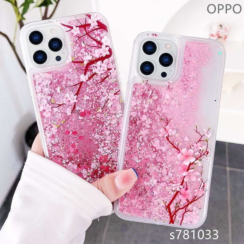 桃花流沙防摔手機殼 OPPO Reno8Z Reno7Z Reno6Z Reno5Z Reno4Z Reno2Z 保護殼