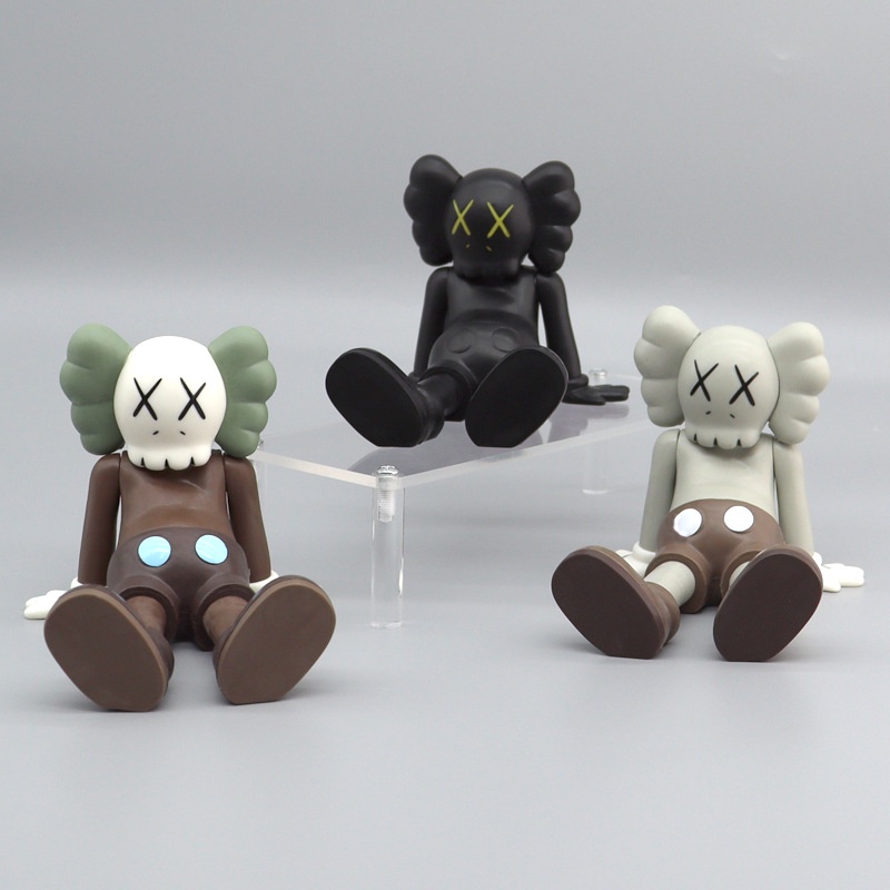 卡通KAWS 考斯公仔模型 PVC材質 手關節可動 動漫公仔模型 兒童玩具 禮物