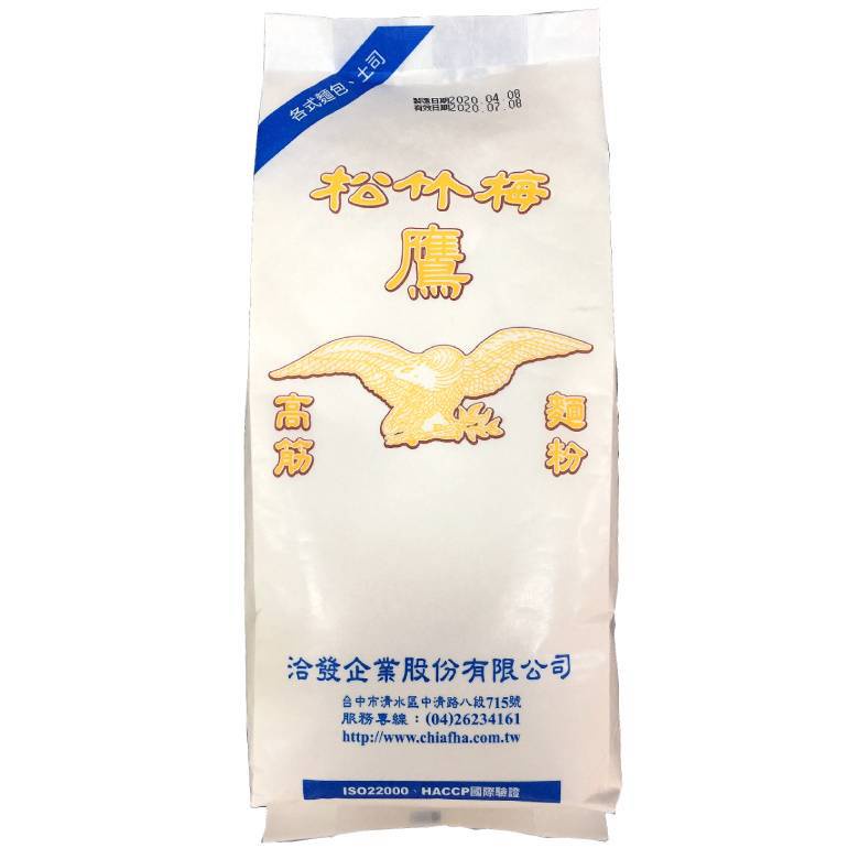 洽發 松鶴麵粉(高筋-1KG)[大買家]