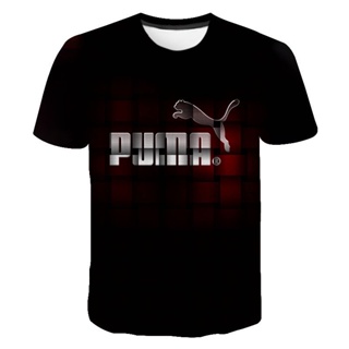 Puma T恤男士T恤經典復古運動裝時尚男士襯衫