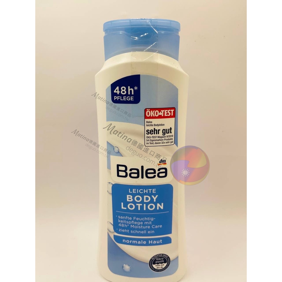 Balea Leichte Bodylotion 清爽身體乳液 (淺藍罐) 500ml
