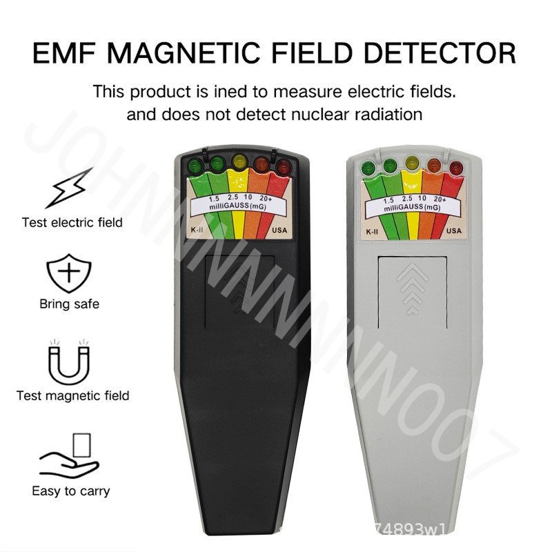 台灣出貨（開發票）測鬼器  k2 kii電磁輻射檢測儀 輻射測試儀  METER,磁場檢測儀  EMF幽靈探測器