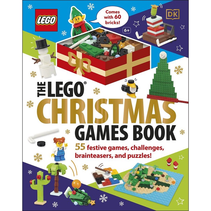 The LEGO Christmas Games Book (+60 Bricks)/樂高聖誕遊戲書/60個積木零件/55款全新聖誕主題遊戲DK eslite誠品