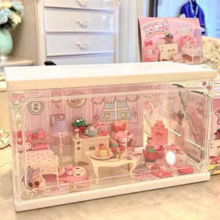 食玩 收納盒房間 裝飾品 佈置 亞克力mini瓶子 創意 迷你diy酒陳展示架