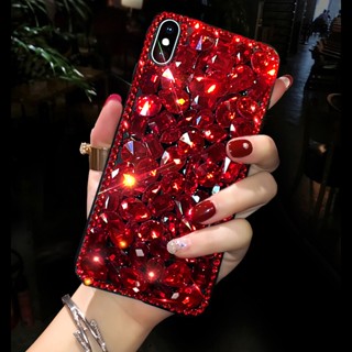 殼多多紅色滿鑽 HTC U23 PRO Desire 20 21 22 Pro u20 手機殼 水鑽矽膠全包防摔保護套