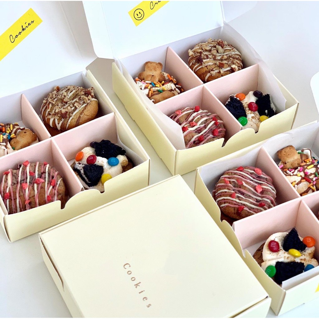 [台灣現貨] 4格6格9格包裝盒  月餅包裝盒 檸檬塔包裝盒 8cm小格包裝盒 甜點包裝盒 可麗露包裝盒 餅乾包裝盒