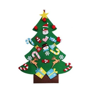 Diy聖誕樹人造樹壁掛掛飾聖誕裝飾品