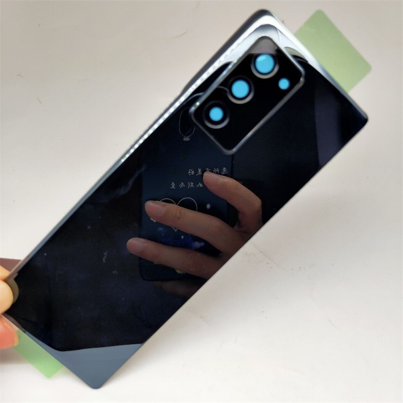 SAMSUNG 適用於三星 Galaxy Z Fold2 5G Z Fold 2 F916 後玻璃電池蓋外殼更換部件的原