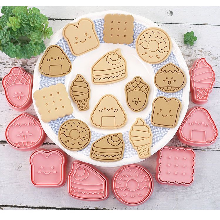 【餅乾模具】韓式松果小栗子夾心餅乾模具 翻糖烘焙曲奇蛋糕零食餅乾工具