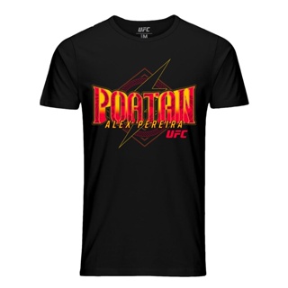 男士 UFC ALEX PEREIRA POATAN T 恤 - 黑色 UFC DUSTIN POIRIER Fearl
