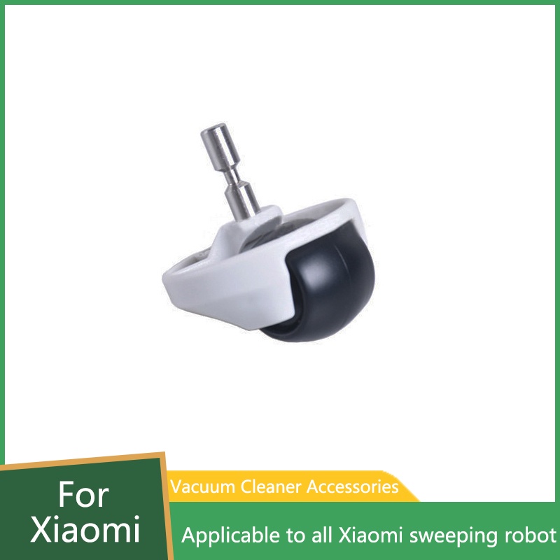 XIAOMI MI 替換腳輪組件前腳輪適用於所有小米米機器人吸塵器掃地機掃地機器人零件配件