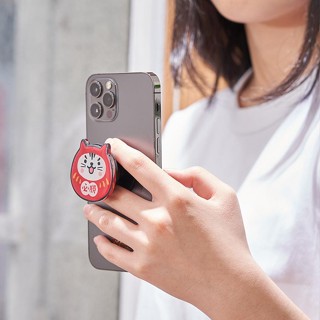 HITOCAT吉豆貓祈福達摩手機支架/ 必勝祈願 eslite誠品