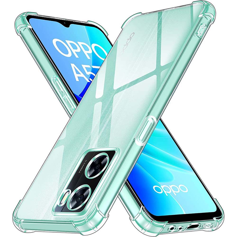 Oppo A77 4G 手機殼透明手機殼 Oppo A17k A17 A57s A57e A57 5G 厚防震軟矽膠手機