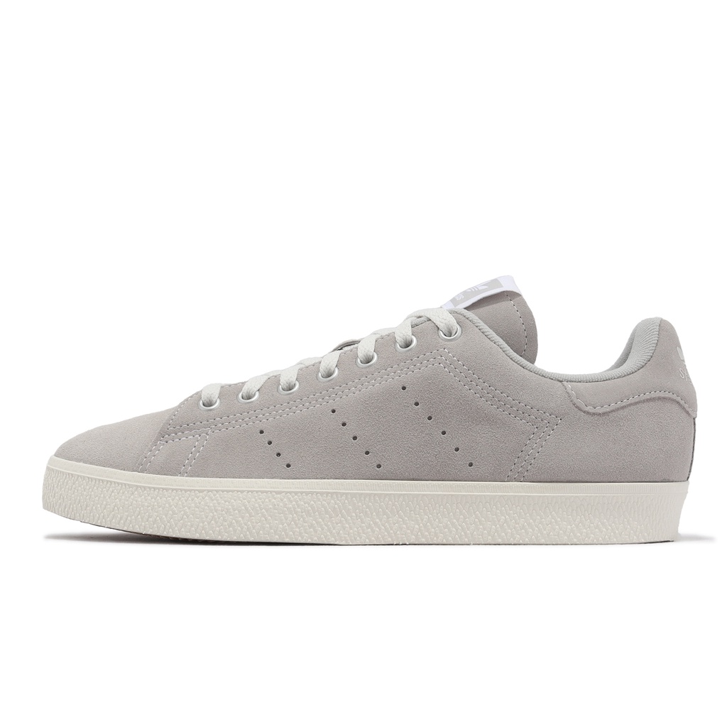 adidas 休閒鞋 Stan Smith CS 灰 白 麂皮 愛迪達 三葉草 男鞋 女鞋 【ACS】 ID2040