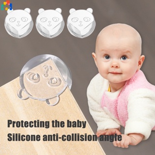 創意兒童寶寶安全桌角保險槓pvc保護套透明卡通小熊造型家具防撞護邊