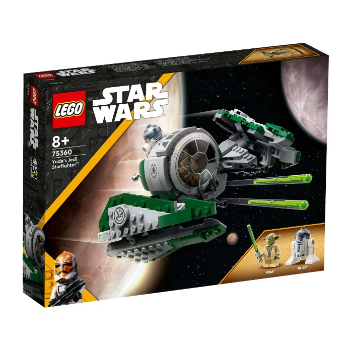 &lt;屏東自遊玩&gt; LEGO 75360 星際大戰系列 尤達的絕地戰機 Yoda's Jedi Starfighter