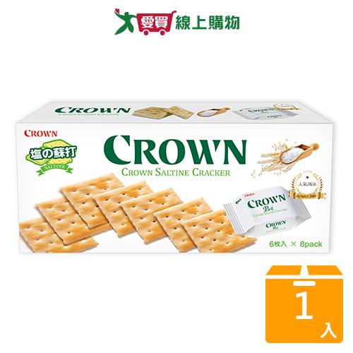 CROWN原味蘇打餅乾149G【愛買】
