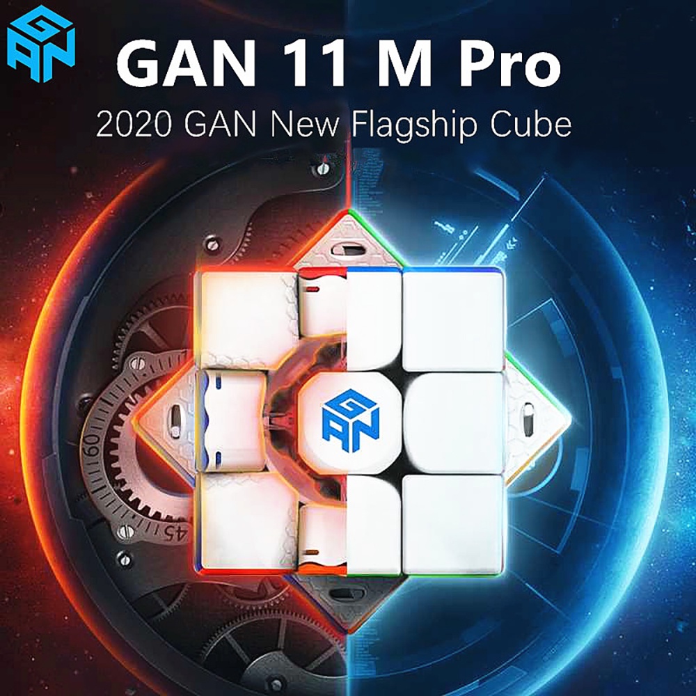 Gan 11 M Pro 3x3 魔法速度魔方專業 Gan 11 M Pro 魔法速度魔方無貼紙兒童益智玩具
