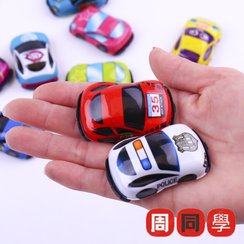 【工廠直銷】回力車慣性迷你小汽車仿真汽車模型迷你車節日禮品兒童節玩具