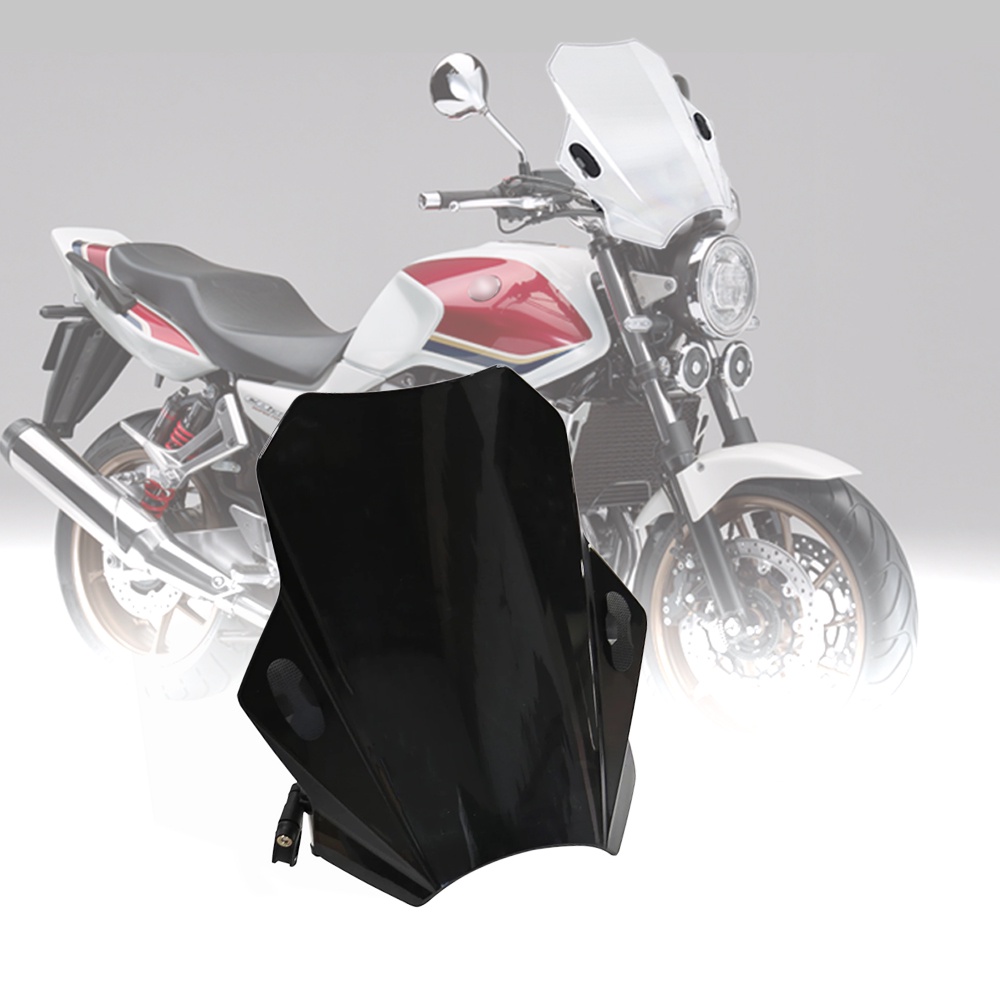 HONDA 適用於本田 CB 1300 cb1300 擋風玻璃擋風板罩屏幕改裝摩托車配件
