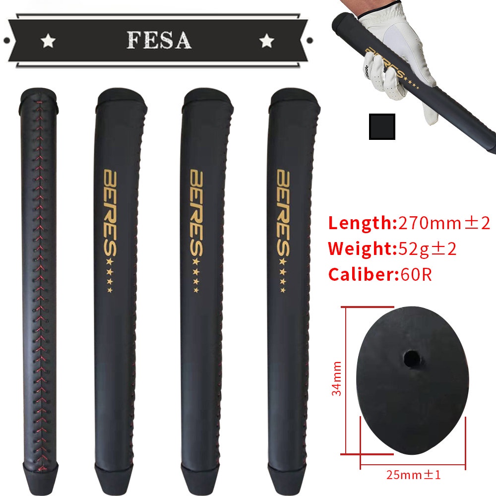 Fesa 頂級品質 HONMA 高爾夫握把縫合 PU 推桿握把標準尺寸