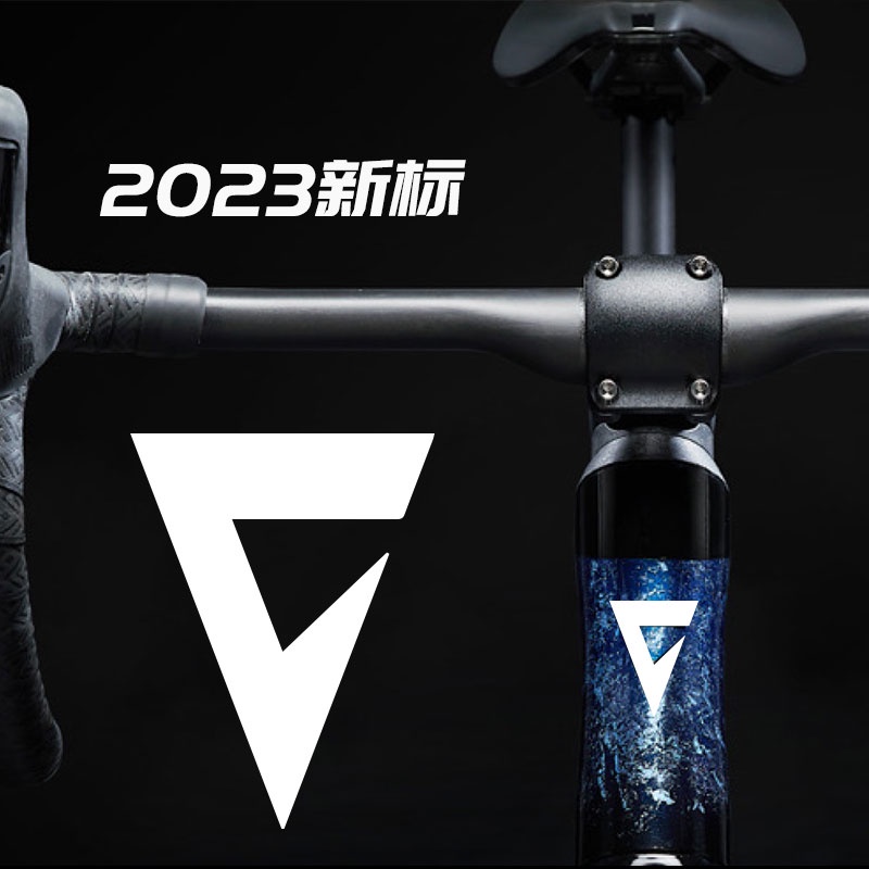 適用於23款GIANT TCR PROPRL公路車架下管頭管標改色美化防水貼紙