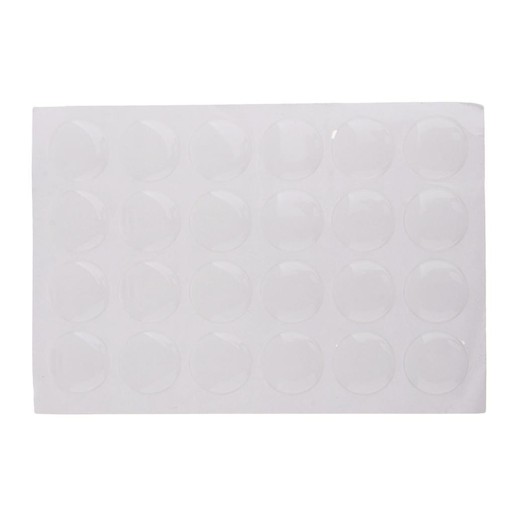 1/2/3 優質水晶透明環氧樹脂圓頂貼紙,適用於瓶蓋工藝品吊墜 IGOGO