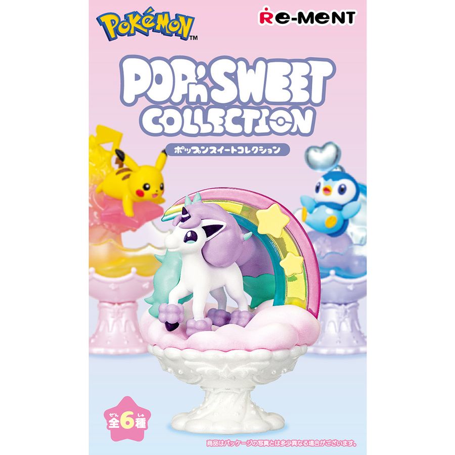 Re-MeNT寶可夢系列盒玩/ 寶可夢潮萌甜點收藏POP'n SWEET COLLECTION/ 單入隨機款 eslite誠品