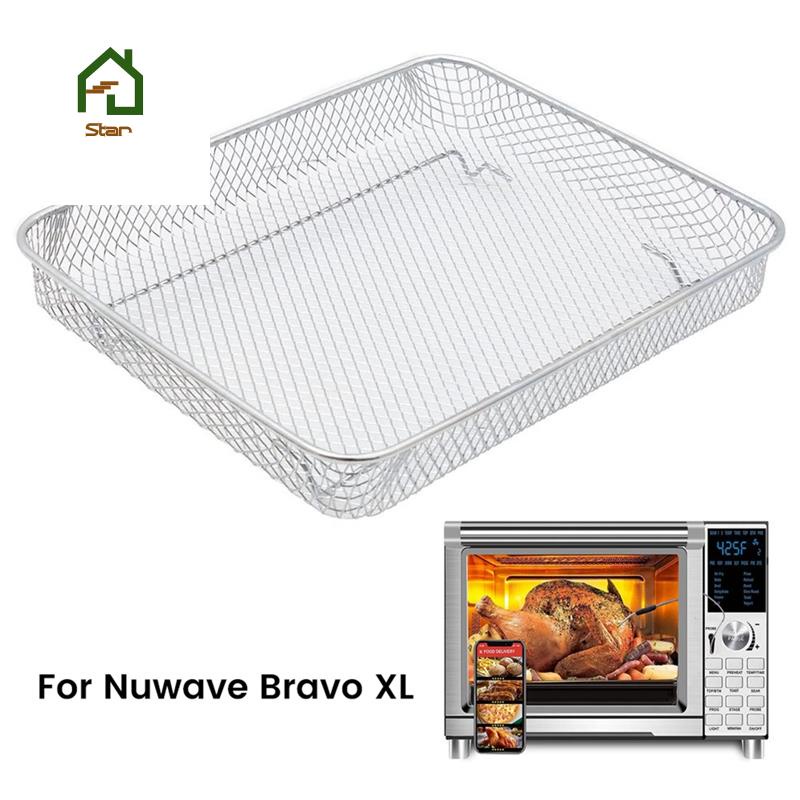 1 件裝空氣炸鍋籃零件配件適用於 Nuwave Bravo XL 30 夸脫對流烤箱烤籃烘焙家用更換配件
