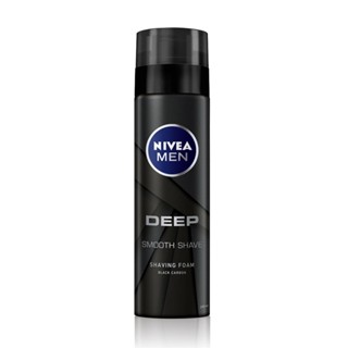 NIVEA 妮維雅男士深極炭極淨保濕刮鬍泡200ml