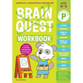 Brain Quest Workbook: Pre-K (Revised Ed.)/Workman Publishing/ Liane Onish eslite誠品